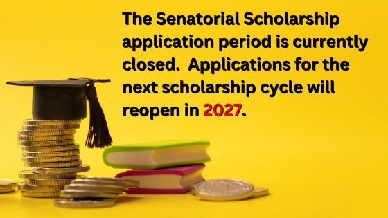 Senatorial Scholarship Program – Closed for 2026