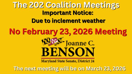 THE GREATER 202 COALITION – MONTHLY MEETING SCHEDULE (2026)
