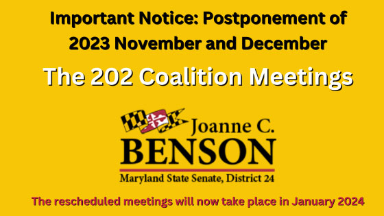 Important Notice: Postponement of 2023 November and December Coalition Meetings